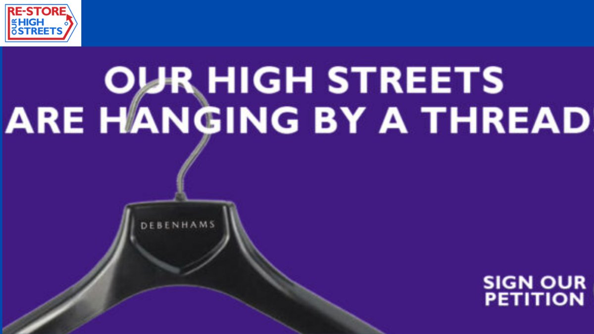 RestoreOurHS's tweet photo. Our high streets are in desperate need of help. If you get the chance, please sign our petition.
Let's make our voices heard!
https://t.co/khd7fXtRDQ
#saveourhighstreets #sos #charity #highstreets #helpthehighstreet #restoreourhighstreet #shoplocal #ukhighstreet https://t.co/YmuYeFdW5f