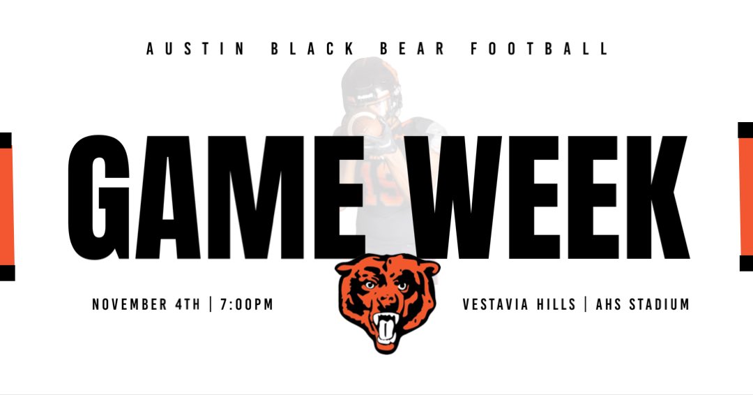 𝗡𝗼𝘃𝗲𝗺𝗯𝗲𝗿 𝗙𝗿𝗶𝗱𝗮𝘆 𝗡𝗶𝗴𝗵𝘁𝘀 𝗮𝗿𝗲 𝗰𝗼𝗺𝗶𝗻𝗴……

#BlackBearBred🐻️ | #AustinMade🏴 | #respectallFearNone🐾