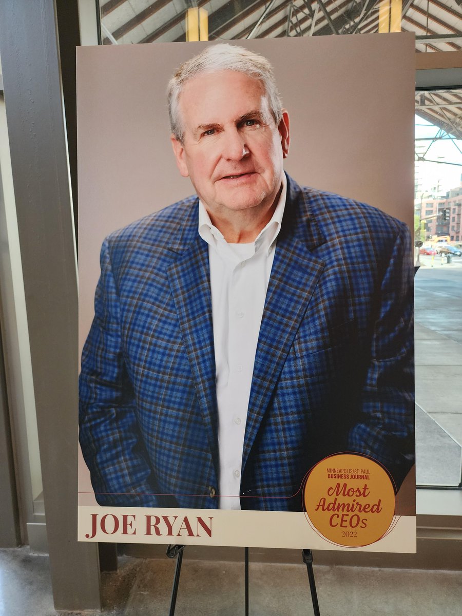 OppidanInc's tweet photo. We are fortunate to have strong leadership!  Our CEO, Joe Ryan, was recently recognized with the Most Admired CEO award by @MSPBJnews. Read more about this prestigious award here: https://t.co/6TA3oLsoLk

#Leadership #Developers #RealEstate #OppidanBuilds https://t.co/OExRIPhG2U