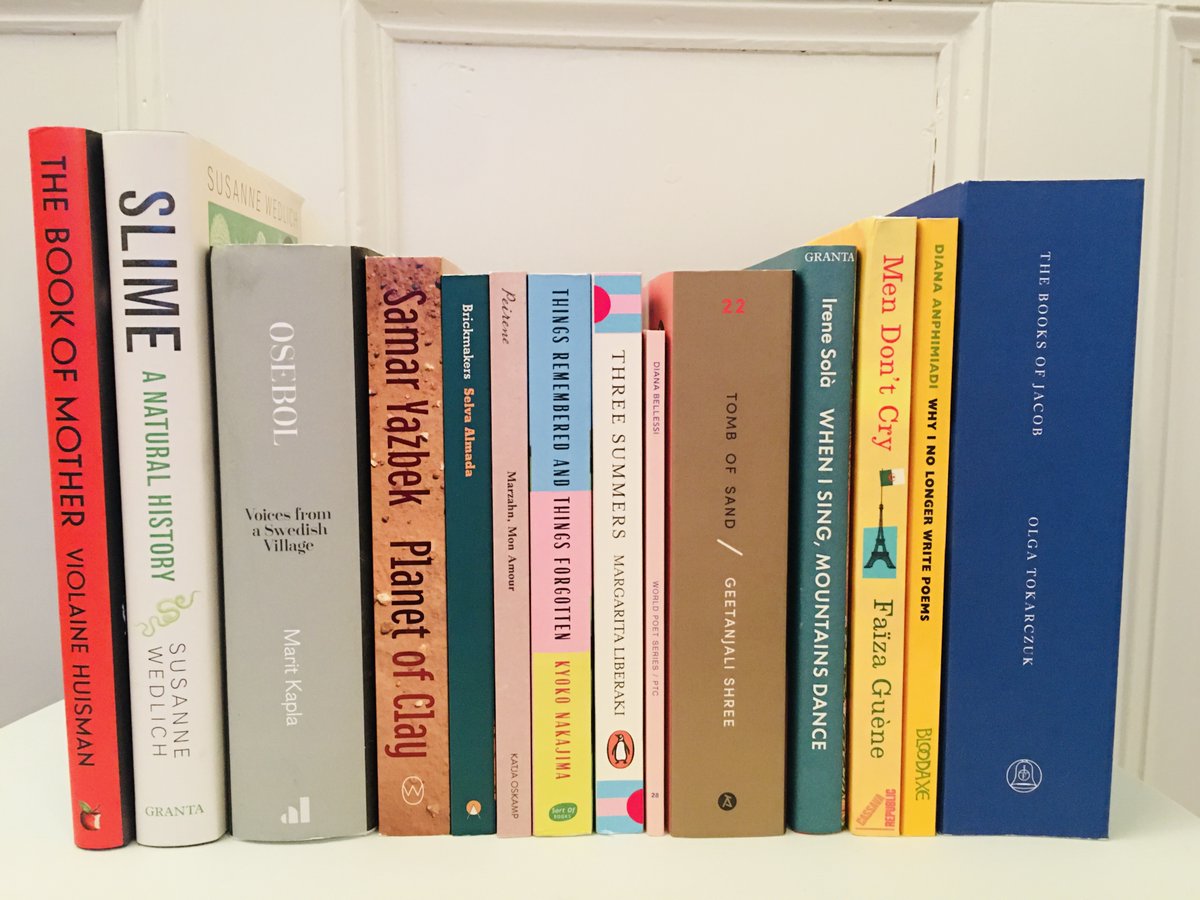 We are delighted to announce the Warwick Prize for Women in Translation 2022 longlist! Fiction long and short, poetry, oral history and scientific narrative all find a place in this feast of literary creativity: tinyurl.com/y8t8cevc