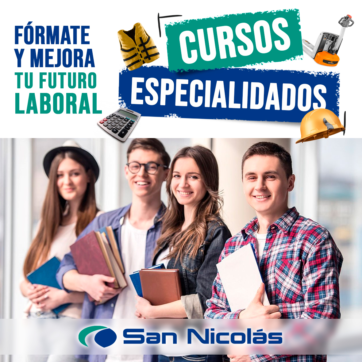 cfsannicolas's tweet photo. Es la oportunidad de mejorar tu futuro laboral. ¡En Centro de Formación San Nicolás te ayudamos! 

#cfsannicolas #cursos #formacionmaritima #seguridadindustrial #transporteylogística #seguridadvial #gestionempresarial https://t.co/vu8msj3HvM