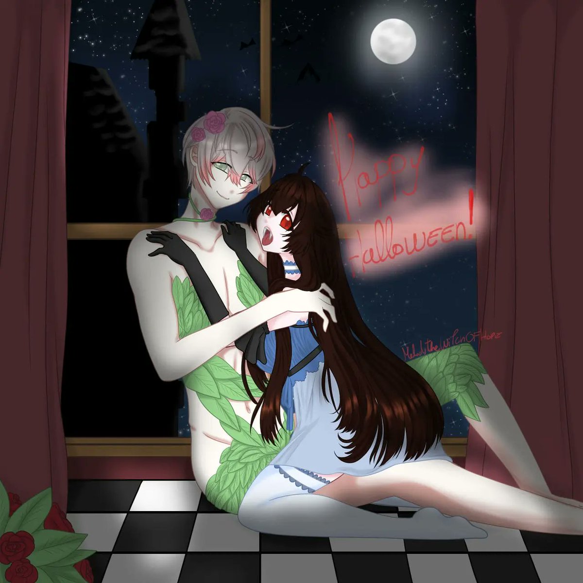 Melodyth3Witch's tweet photo. Happy Halloween!
#selfinsert #originalcharacter #drawing #drawingartist #digitalart #digitaldrawing #digitalartwork #saeranchoi #rayroute #rayroutespoiler #saeyoungchoi #sevenafterendingsaeran #unknownmysticmessenger #mysticmessenger #mysticmessengerart #halloweenart https://t.co/XQWRSajTPm