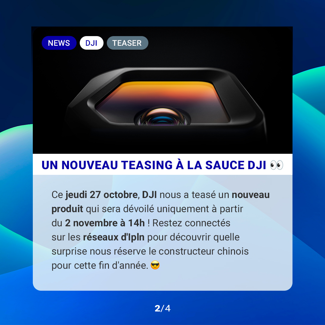 IPLN_FR's tweet photo. 𝗟𝗲 𝗿𝗲́𝘀𝘂𝗺𝗲́ 𝗱𝗲 𝗹'𝗮𝗰𝘁𝘂 𝗣𝗵𝗼𝘁𝗼/𝗩𝗶𝗱𝗲́𝗼 𝗱𝘂 𝗺𝗼𝗺𝗲𝗻𝘁 🗞

Dites-nous en commentaire votre pronostic pour la nouveauté DJI 😎
____
#IPLN #LyonPhoto #Lyon #News #Actu #DJI #Nikon #Festival #planchescontact #photo #drone https://t.co/h64bTd8Hkk