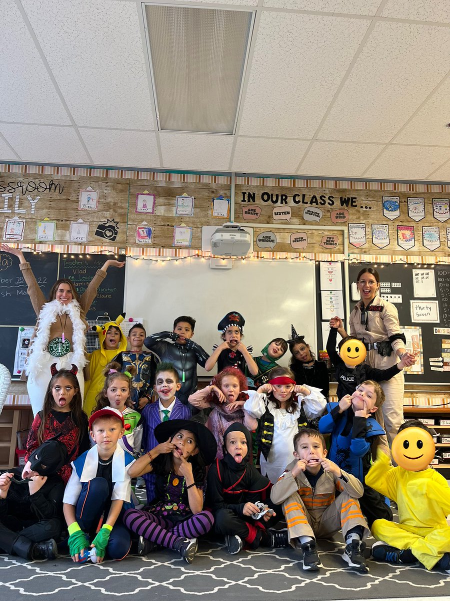 Happy Halloween from the 1s and 2s in Room 102 💗🎃 <a href="/AscensionHcdsb/">Ascension School</a>