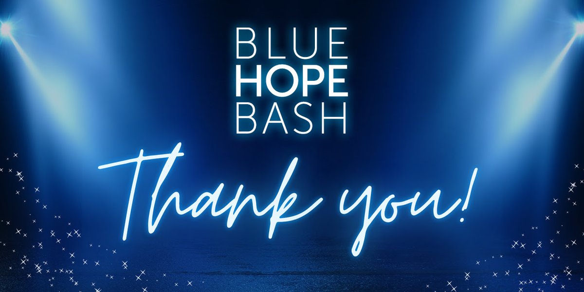 Our #BlueHopeBash was the perfect way to come together as a community committed to Hope and ending this disease. Because of our allies, we raised $2.1 million dollars. Special thank you to Bash Co-Chairs & Host Committee. With allies like you, we can continue to inspire Hope.