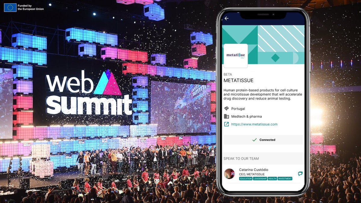 Next Stop ➡️ WebSummit – Lisbon!

To-dos before the event:
- Take a moment to connect with us using the app 📲
- Plan a visit to our stand on Thursday, November 03, on pavilion tree, stand B510 ✔️

See you in Lisbon soon!

#websummit2022 #deeptech #medtech #websummit