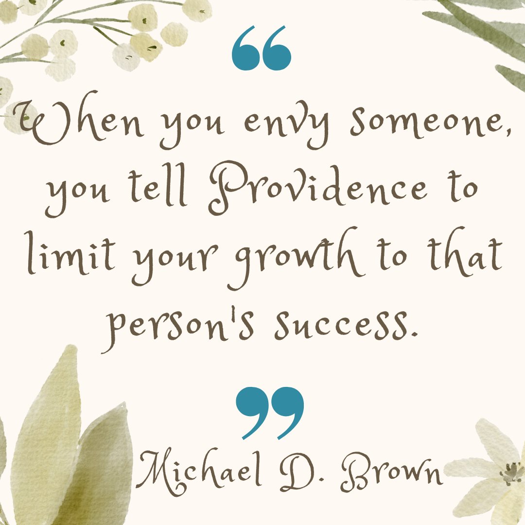 Feel challenged by someone's growth, but never get jealous of them. Jealousy permanently reduces you to that person's level of achievement.

#relationshipgoals  #emotionalintelligence  #sundayvibes
