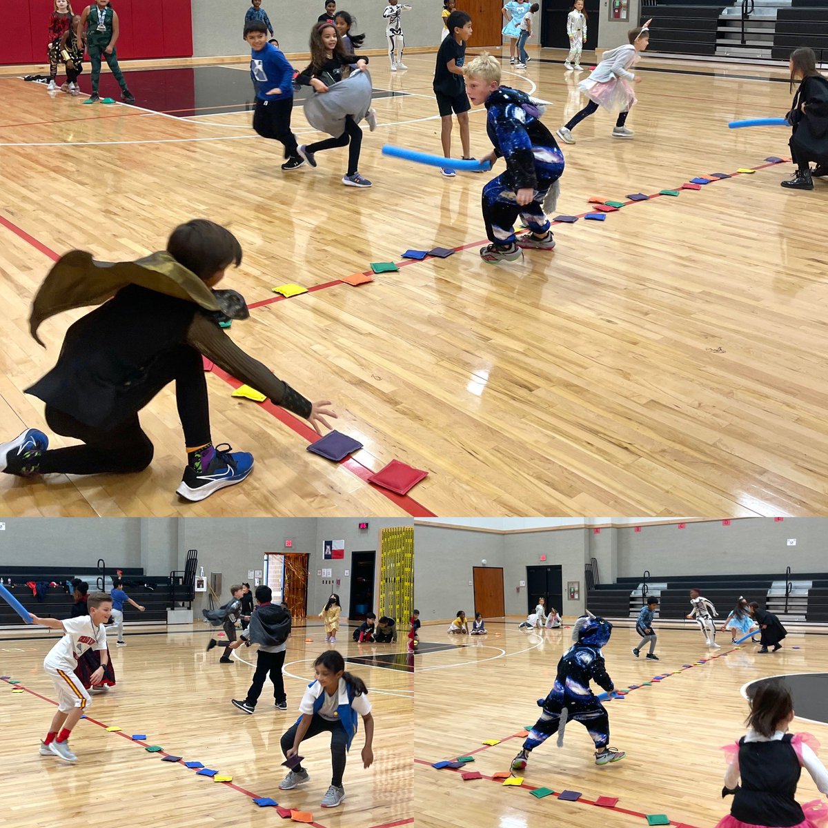 Fun game of Trick OR Treat in gym today. 

#ThePrestonPride #HearUsRoar