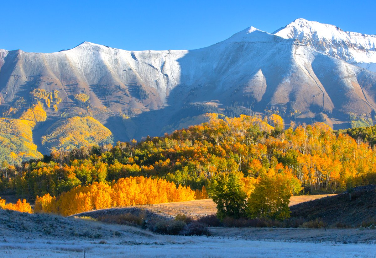 Minted a new piece "Contrast" from my autumn travels this weekend. Shot near Telluride, CO on a frosty fall morning. My favorite image from this season this year.