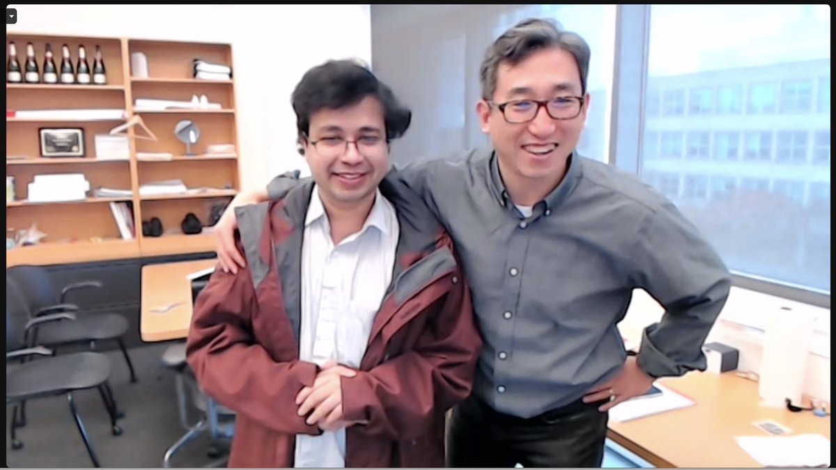 HaiyuanYu Lab (@haiyuan_yu_lab) on Twitter photo New norm â introducing <a href="/jishnu1729/">Jishnu Das</a> to the zoom audience, even though several of them sitting in the next room đ New norm â introducing <a href="/jishnu1729/">Jishnu Das</a> to the zoom audience, even though several of them sitting in the next room đ