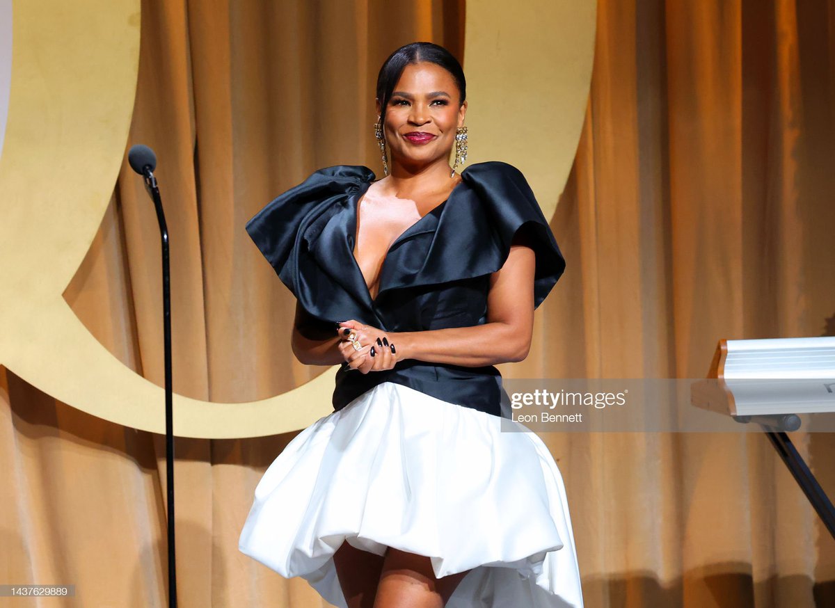 Nia Long attends the Ebony Power 100 Gala while presenting Issa Rae with the People’s Choice Award; wearing Bibhu Mohapatra, House Of Emmanuele,  Levian Jewelry, CandyIce jewelry and Giuseppe Zanotti

Styled by me. 
(Vance Gamble) 
#EbonyPower100