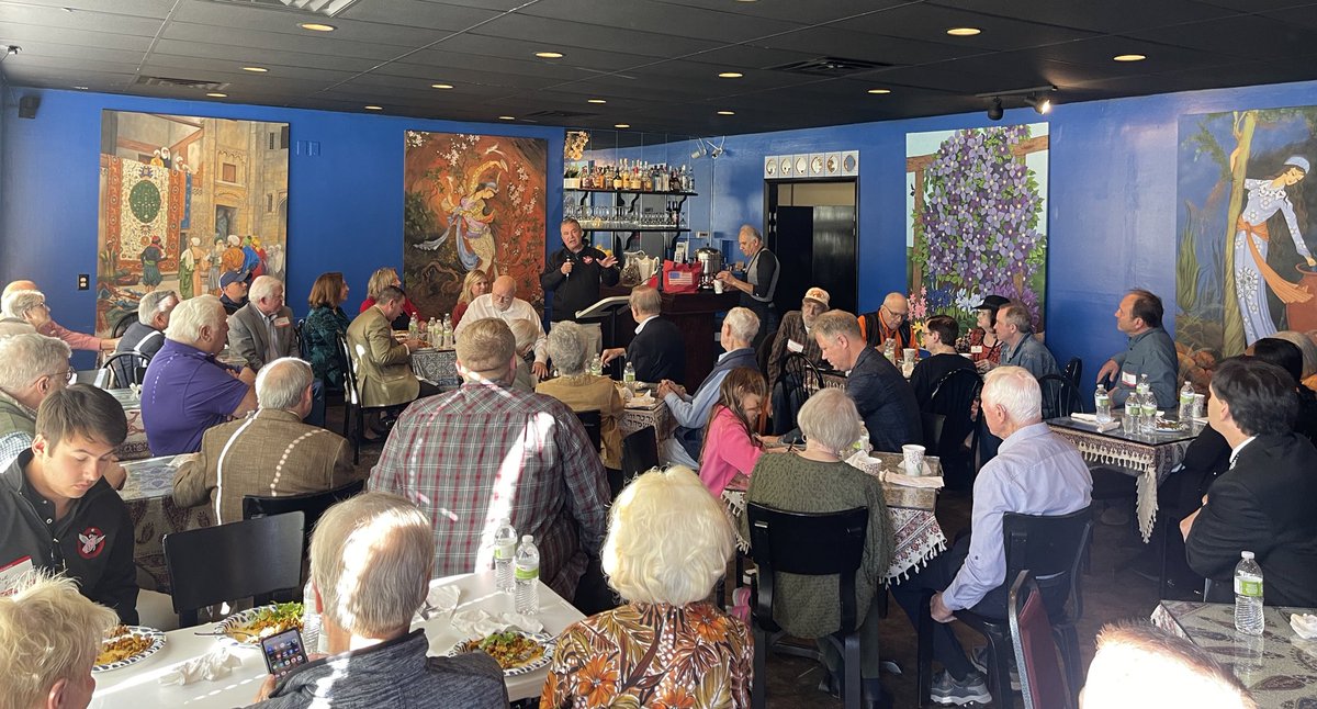 Thanks to John Sieler for allowing me the opportunity to speak with Senator @DebforNebraska at the Pachyderm luncheon today. Our last big push this week to reach all corners of #NE02!