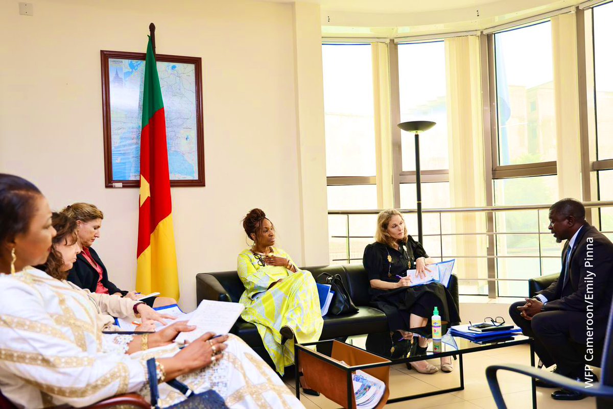 Evelyn_Etti's tweet photo. An absolute honor for me to join HRH Princess Sarah Zeid of Jordan on an official visit to my native country Cameroon 🇨🇲 together with @WFP_Cameroon @WFP_WAfrica

As @WFP Special Advisor @PrincessSarahZR continues to be a strong advocate for Maternal &amp; Child Nutrition. https://t.co/qU6y6UlJt5