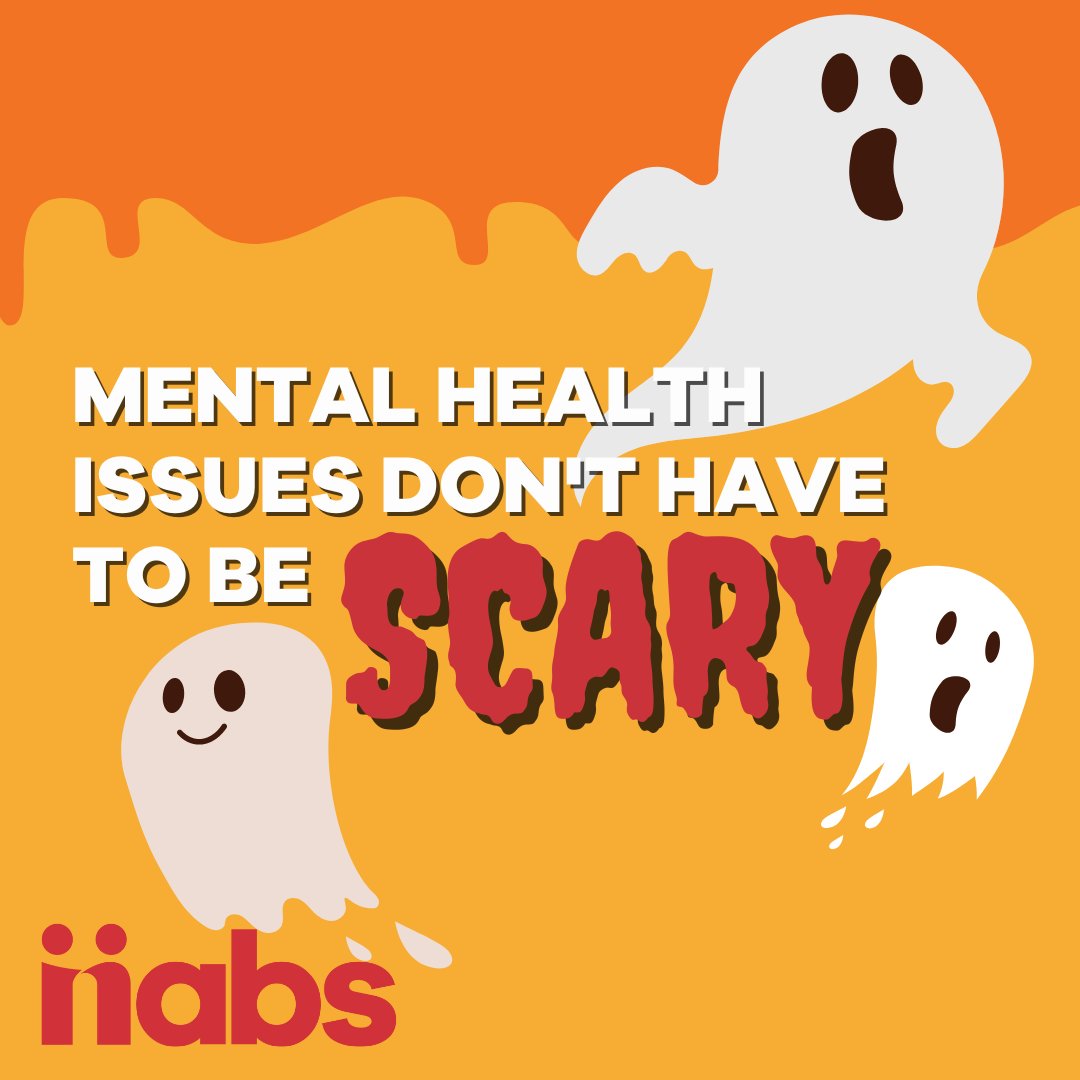 Mental health doesn't have to be scary. Give us a call, and let's talk! 👻

#nabsHelps supportline: 1 888 355 5548

#HappyHalloween