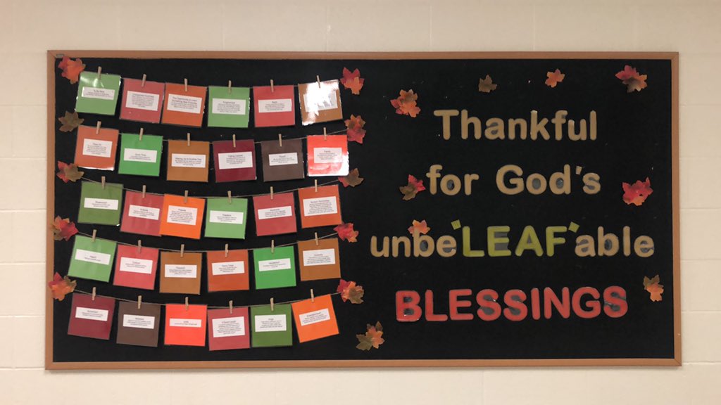 We are Thankful! #smcdsb_ber