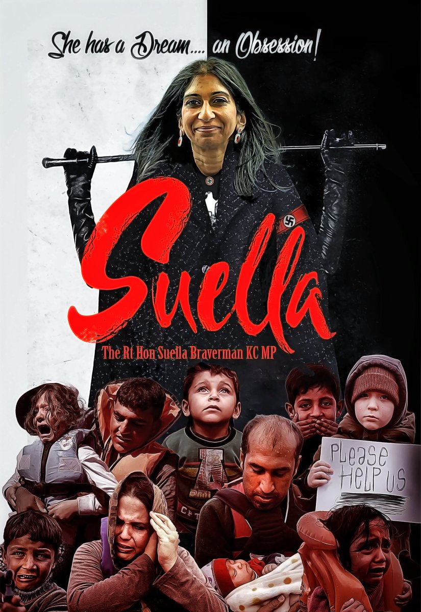 Colonel6699's tweet photo. #SuellaBravermanOut 

Suella Braverman should be given her own death squad immediately. https://t.co/1Tliej7Rrw