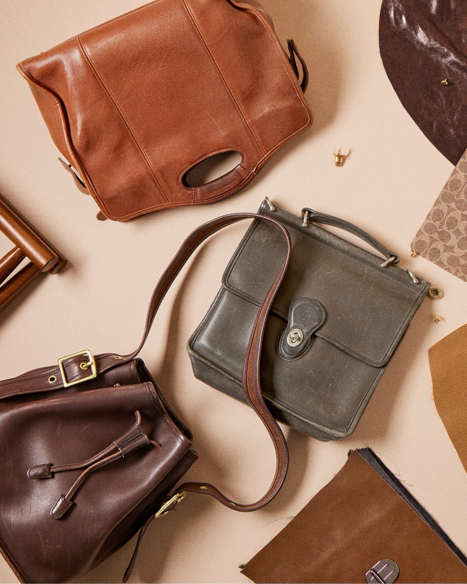 Coach's tweet photo. Pull up a chair and stay awhile—we're not done talking about #CoachReLoved just yet.😘 https://t.co/6dmVw5VkDL #CoachNY https://t.co/yWejUKZkXz