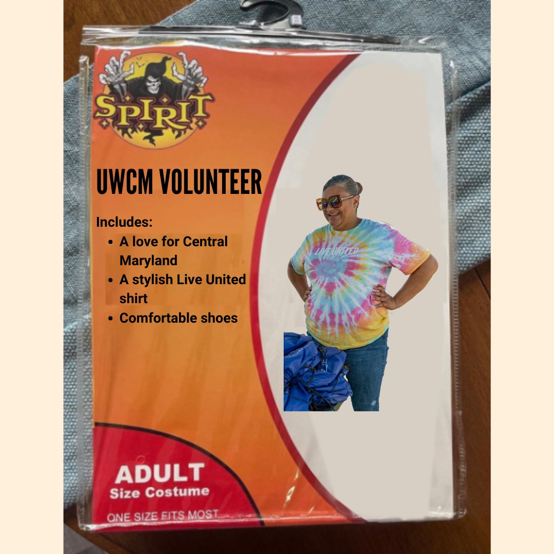 Need a last minute costume? Get one here: uwcm.org/volunteer