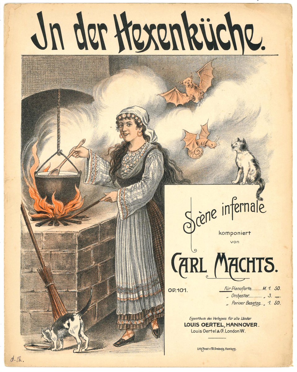 Natürlich hat auch das MMM2 etwas #Musik für #Helloween parat! 🧙‍♀️Wer wissen möchte, wer Carl Machts eigentlich ist, schaut doch einfach hier: mmm2.mugemir.de/doku.php?id=ma… 
#Hexen #witches #whatscookin #sheetmusic