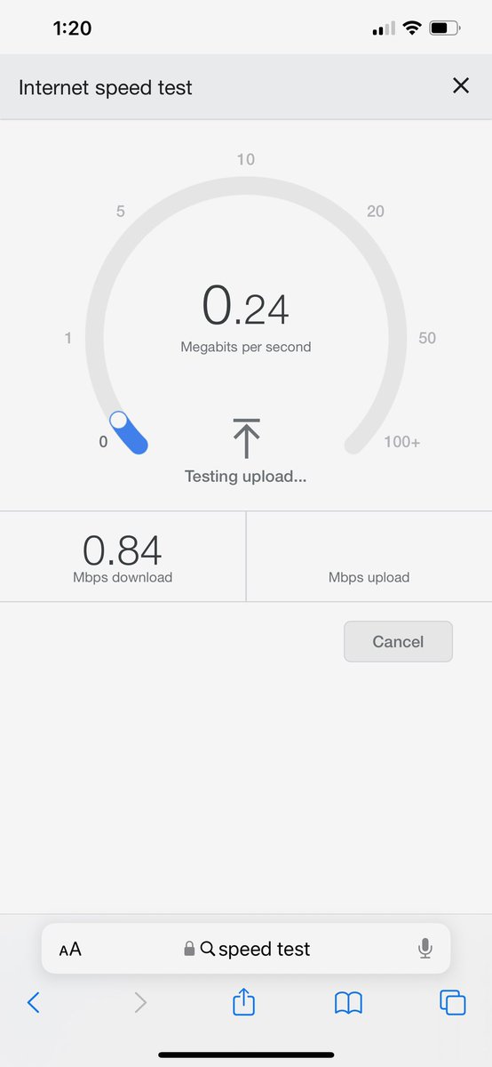 Lightening fast internet speed on our business account 🤪 … really, <a href="/FrontierCorp/">Frontier Internet</a> ? Upload was zero so wouldn’t register. Just paid $95 for this. Waited on chat for so long i gave up. Called sales… answered instantly.