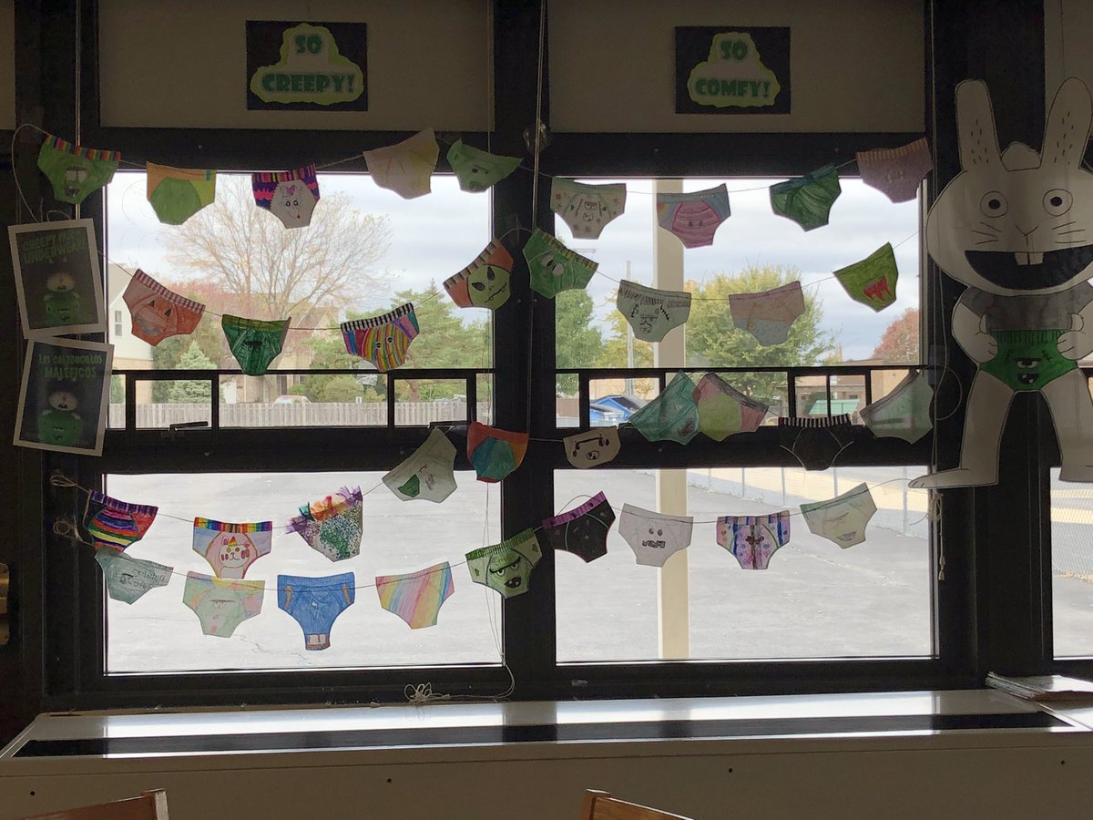 debwat7's tweet photo. Fullerton Lions created lots of Creepy Pairs of Underwear!! #FullertonLions #ASD4ALL #asd4librariansrock https://t.co/Q4ISbnXKdr