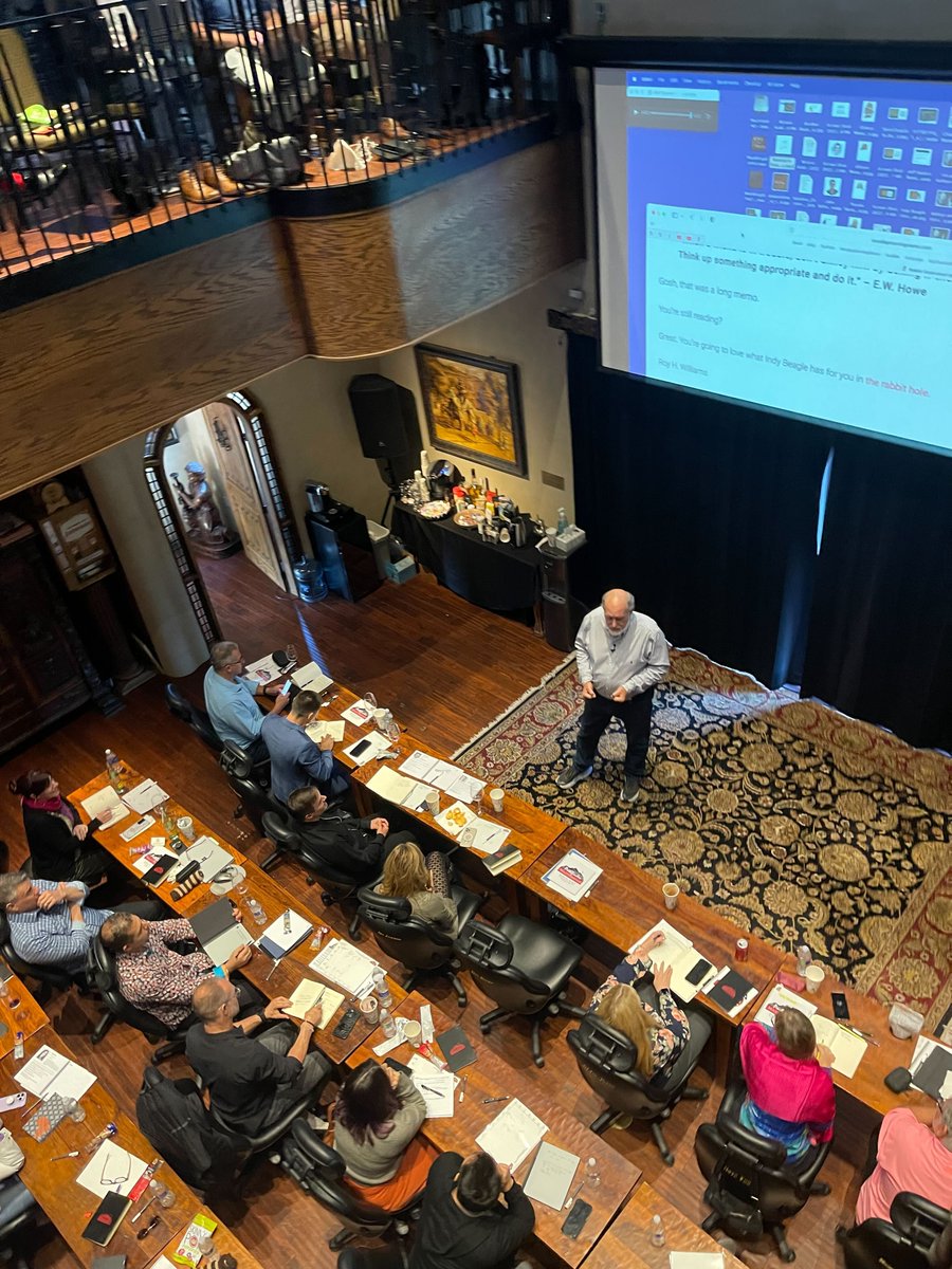 Thanks to <a href="/kalexeas/">Alex Mandossian</a> and his great annual Pathfinder Mastermind, I recently attended the <a href="/WizardAcademy/">Wizard Academy</a>—a magical place for learning from some incredible people.

The theme of this Mastermind was “Story Selling” and was highlighted by the Wizard of Ads himself, Roy Willams!
