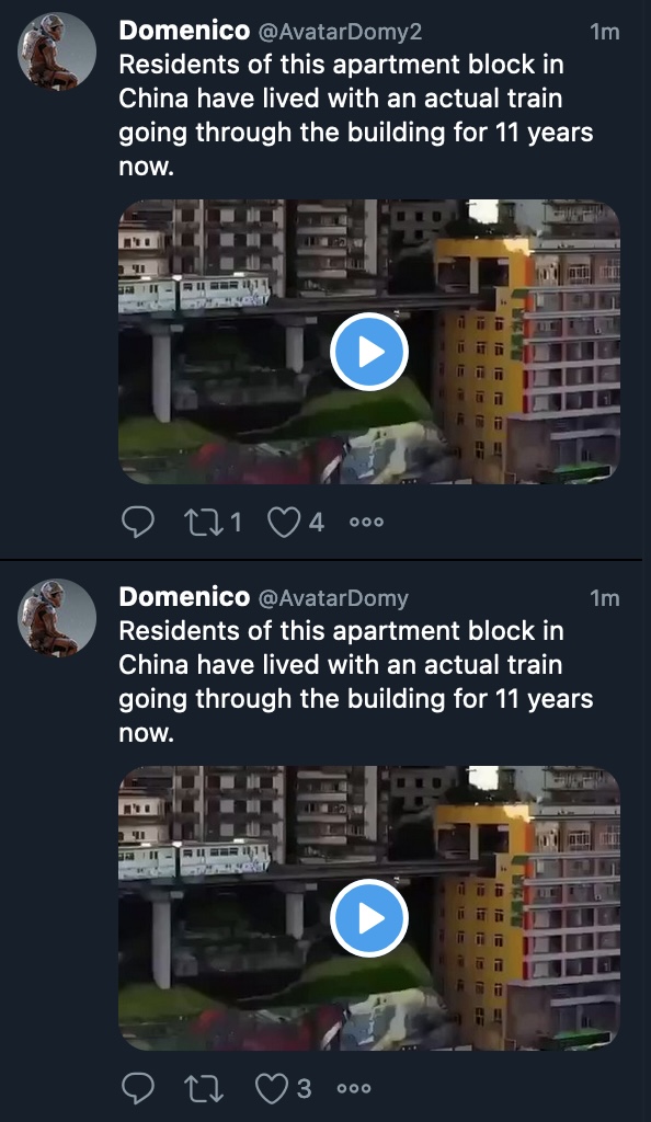 Funny thing about this #avatardomy / #avatardomy2 tweet is if you do a phrase search you find the source of the caption is a 2017 <a href="/mashable/">Mashable</a> article, so it's really been 16 years: mashable.com/article/chongq… 

x.com/AvatarDomy/sta…
