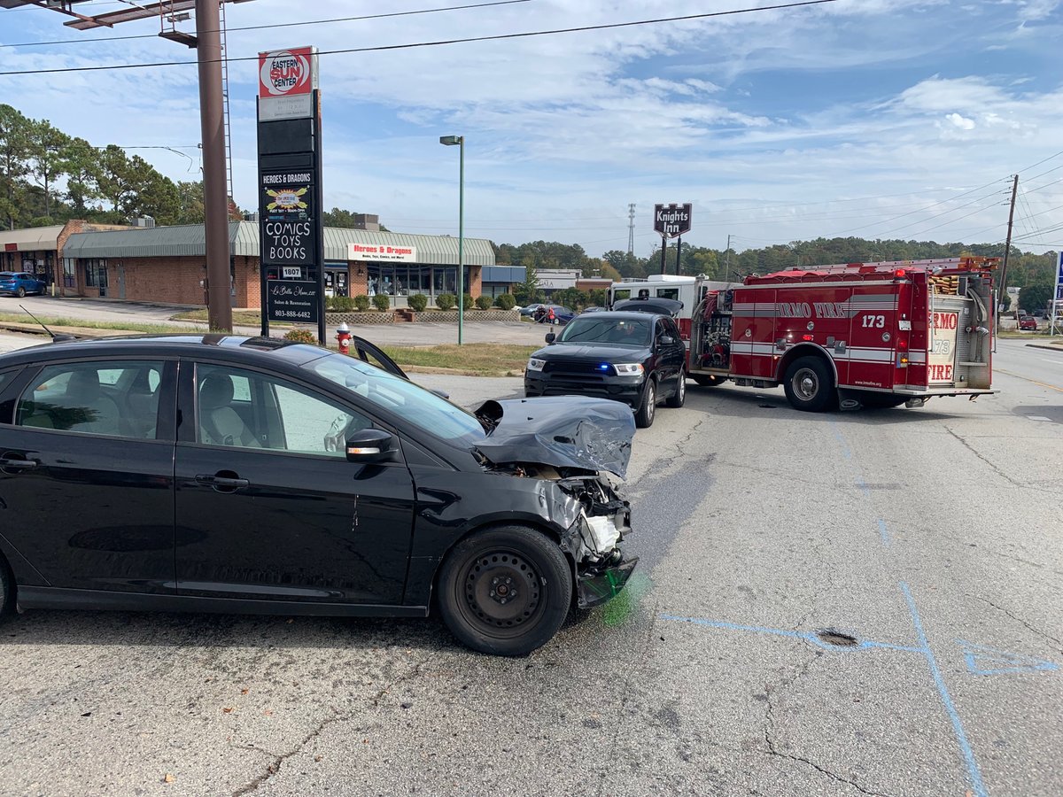 Irmo Fire District is on scene of an injury vehicle accident on Bush River Road at Rockland Road. Multiple lanes are blocked, please avoid the area.