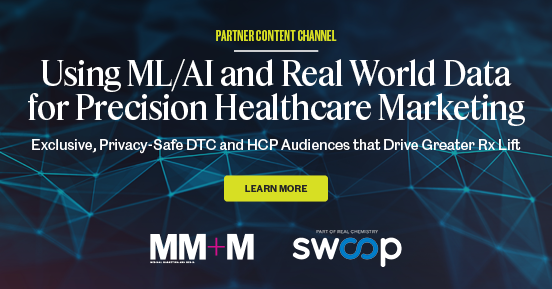 Using real world data can better engage healthcare providers & patients. Learn how tapping into higher quality audiences to drive script lift by connecting brands with patients has become the new standard for precision targeting @Swoop fal.cn/3tcDi #partnercontent