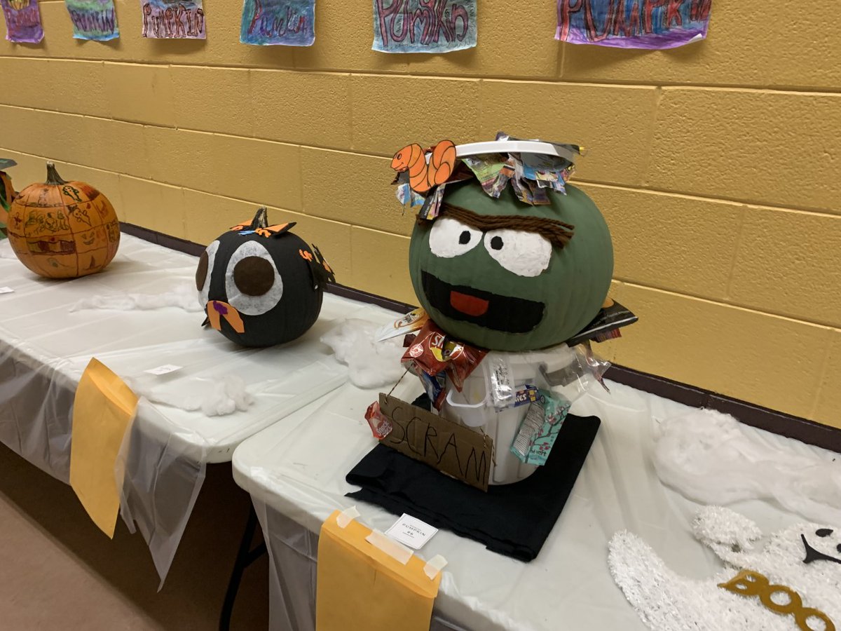 camaceschool's tweet photo. Happy Halloween!!  A fun and spooktacular day with pumpkin decorating, best costumes, a dance/move-a-thon and much more @hwcdsb @MadalenaJohn https://t.co/t4YoD3XLG7