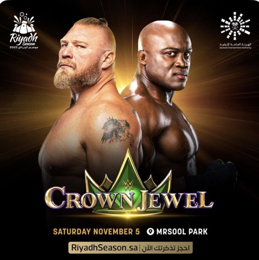 لحد يحرجني بتذاكر المصارعة WWE … الرابط عندكم احجزوا قبل تخلص 🤷🏻‍♂️

enjoy.sa/ar/events/wwe-…