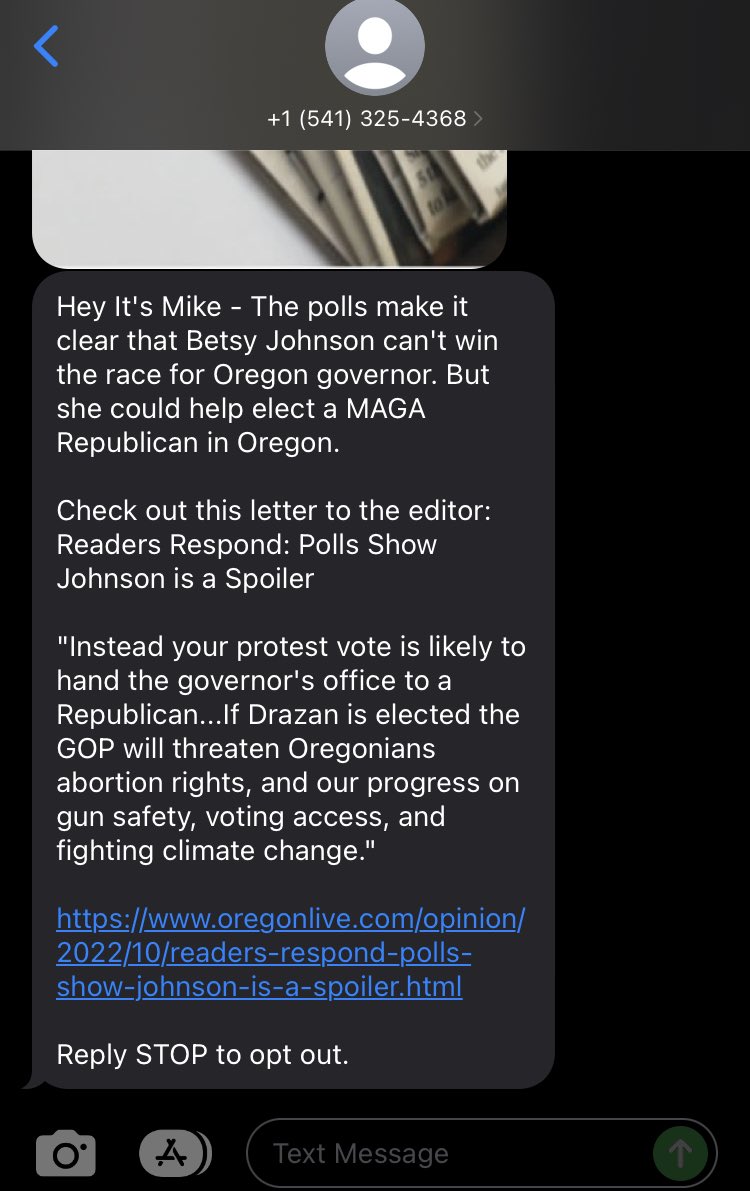 Wie sieht das denn bei euch aus zu Wahlzeiten?
Bekommt ihr auch von Politiker "Hey It's Olaf....." texte??