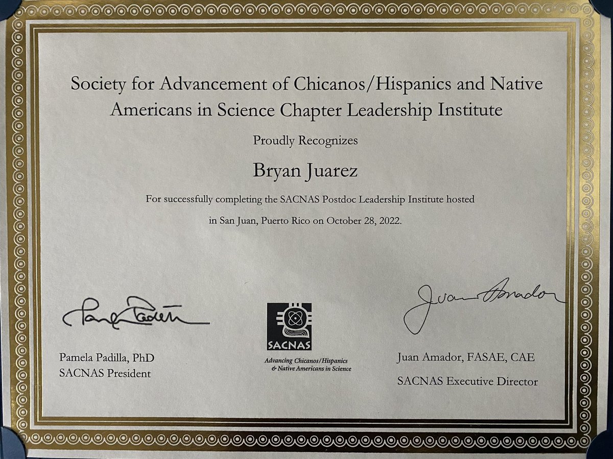 This is one of my proudest accomplishments. #2022PLI @sacnas #2022NDiSTEM