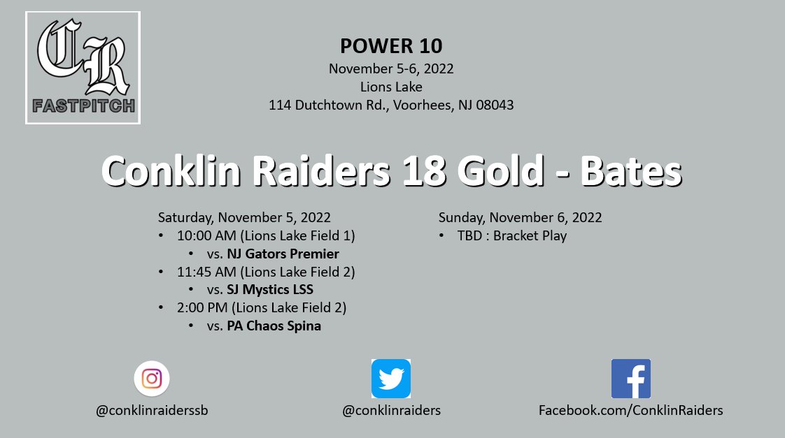 Raiders Fastpitch tweet media