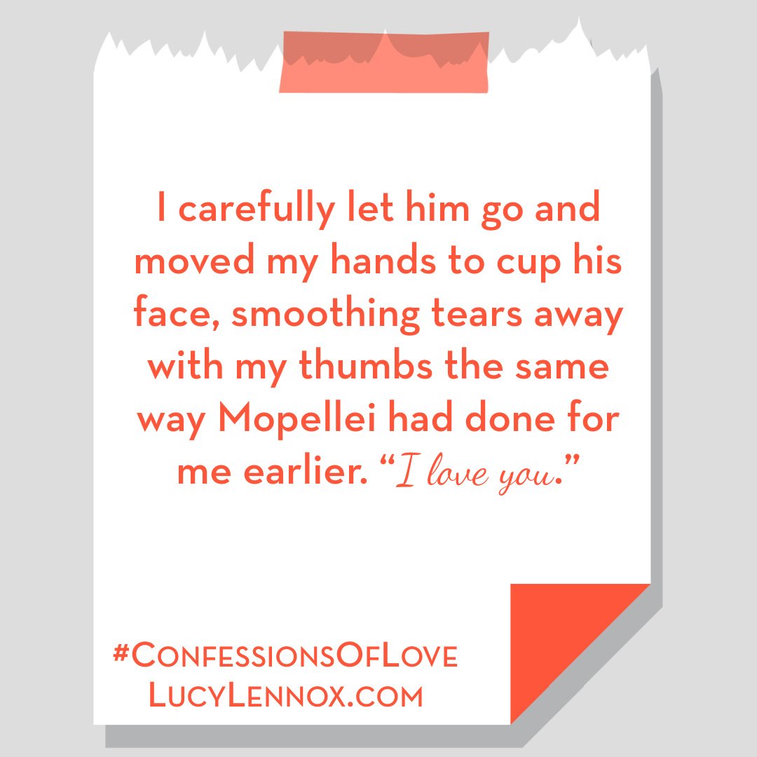 lucylennoxMM's tweet photo. 𝙋𝙤𝙥 𝙌𝙪𝙞𝙯!
In RIGHT AS RAINE, who delivers this tender confession of love? Tiller or Mikey?
❤️ 
I carefully let him go and moved my hands to cup his face, smoothing tears away with my thumbs the same way Mopellei had done for me earlier. “I love you.” https://t.co/ECIGdsHukf