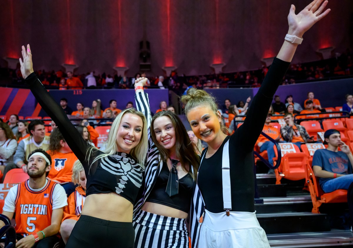 The Orange Krush made a spooky return to State Farm Center. 🎃