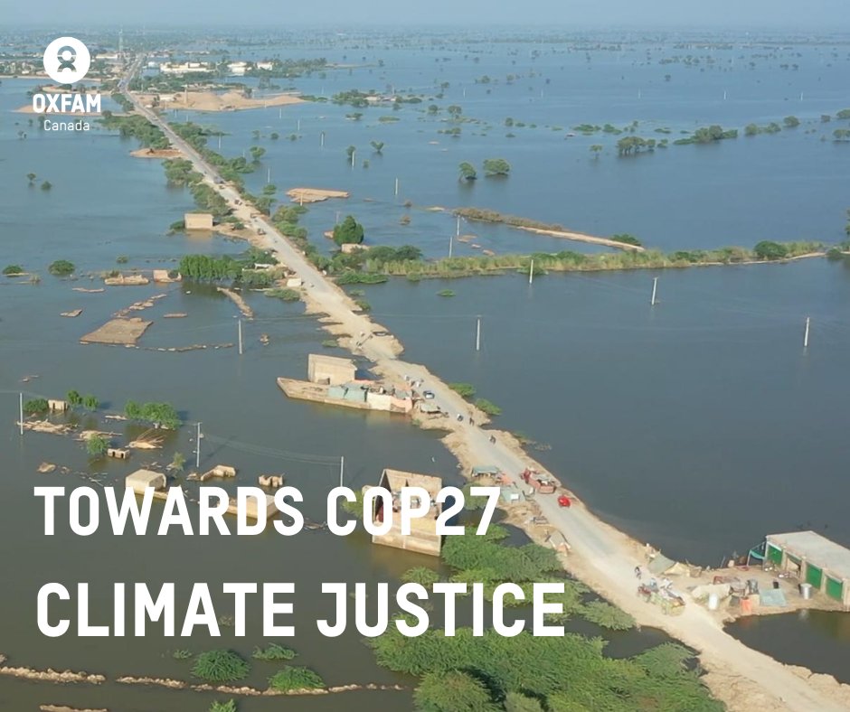 Communities on the frontline of the climate crisis are impacted the most yet are the least responsible. Countries like Pakistan are facing the consequence of inaction and bear the loss and damage caused by #ClimateChange.