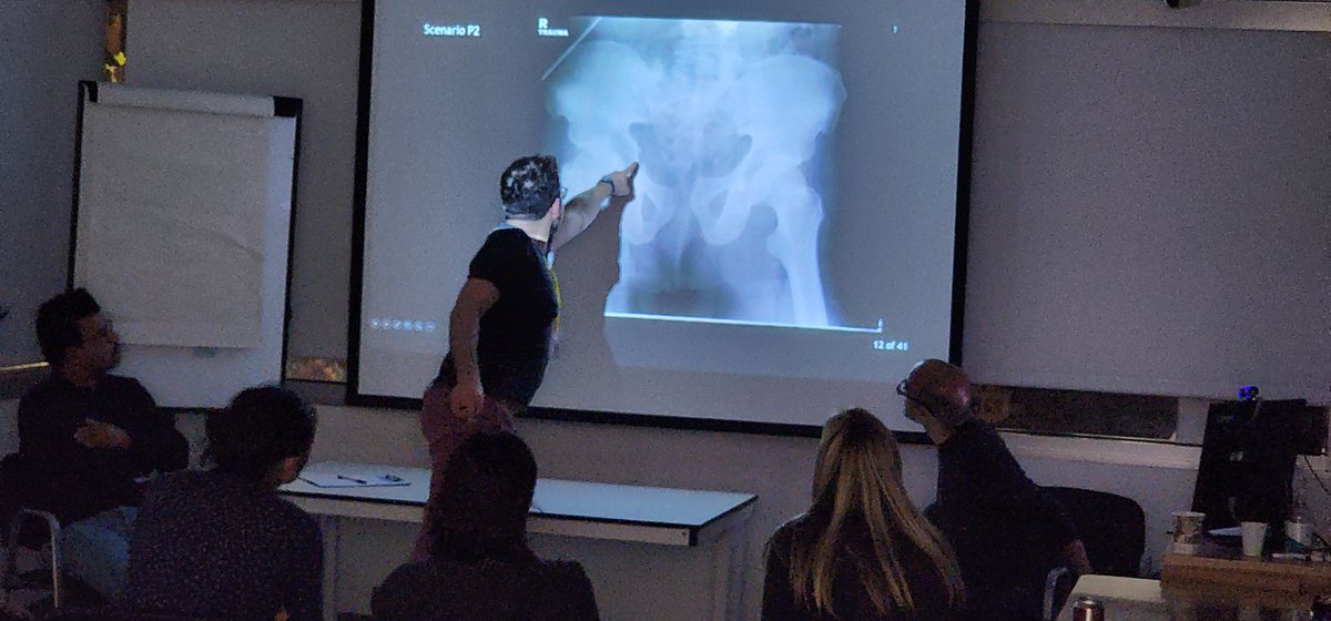 maltaher's tweet photo. Ending day one ATLS  with x-ray, adjucts &amp; C-spine immobilization #atlsuclh2022 #ATLS https://t.co/DgwuiAN0Ln