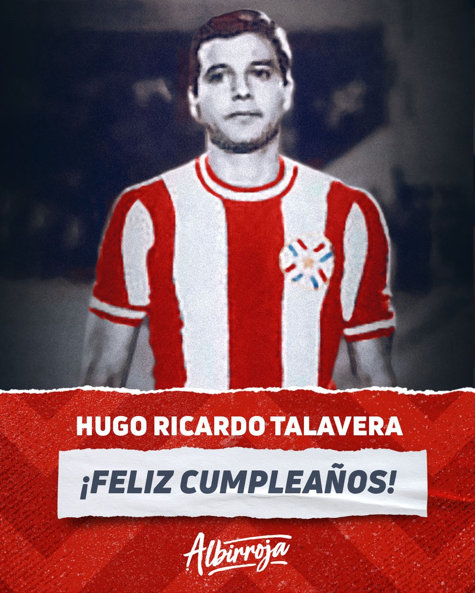 Saludamos al albirrojo Hugo Ricardo Talavera en esta jornada especial. A nuestro campeón de la @CopaAmerica 🏆 1979 le deseamos ¡feliz cumpleaños! ⚪🔴🙌