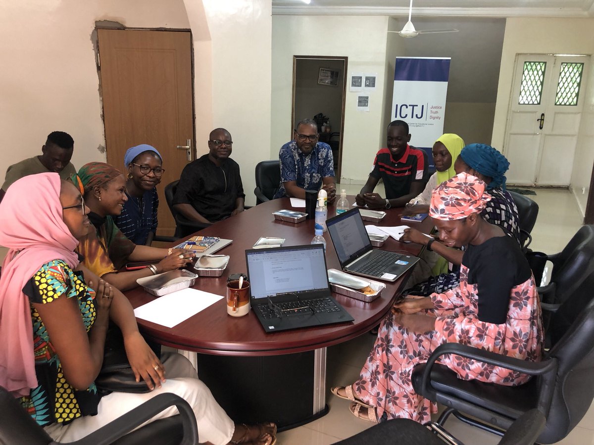 Great to meet members of the #gambia coalition on #reparation and #gender. <a href="/glsurvivorsfund/">Global Survivors Fund</a> stands ready to continue supporting you important work #CRSV <a href="/theICTJ/">ICTJ</a> <a href="/DidierGbery/">Didier Gbery</a> <a href="/ThinkYoungWomen/">Think Young Women</a> <a href="/Fantanka1/">Fantanka</a> <a href="/imboydarboe/">Imran_D</a> <a href="/GoldsJamillah/">Jamillah Golds</a> <a href="/mrsmagidi/">Tuti nyang</a> <a href="/wavegambia/">Women's Association 4 Women & Victims' Empowerment</a>