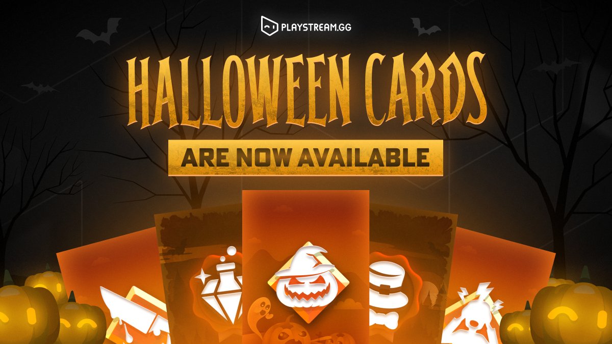 🎃From playstream we wish you have a great Halloween stream👻

In case you missed our halloween collections, here are ready for you!

➡️Halloween contracts
➡️Halloween sounds v2

Try to scare as much as you can😱