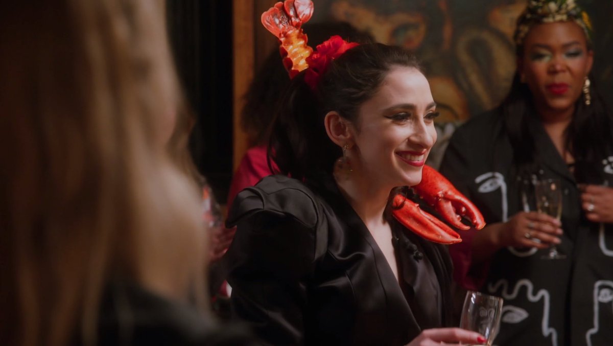 housewivesguy's tweet photo. I may not understand every aspect of her business model, but Anya from Real Girlfriends in Paris deserves the WORLD🇫🇷🎨🦞 #RGIP https://t.co/5NzdxubEBc
