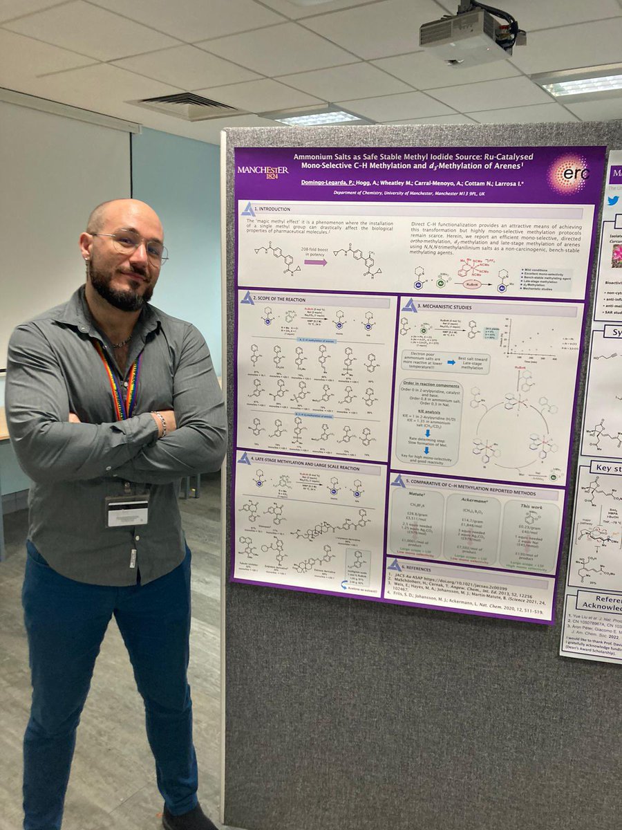 PabloDincht's tweet image. Happy to present this afternoon at todays Northwest Synthetic Chemistry Careers Day our last published work in @LarrosaGroup. Really good talks and good chemistry chatting!