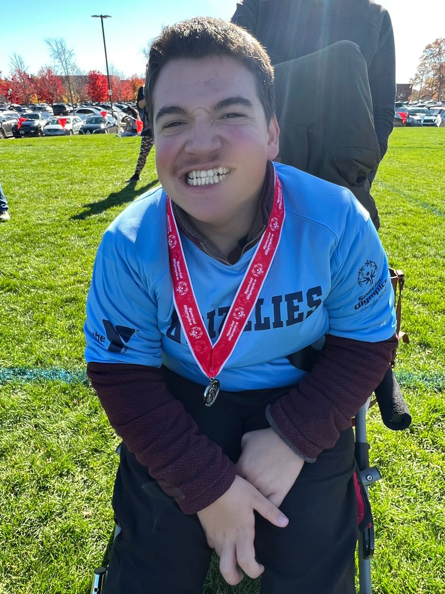 Inclusion Stone hidden at Bryant University during the Special Olympics Fall Tournament!