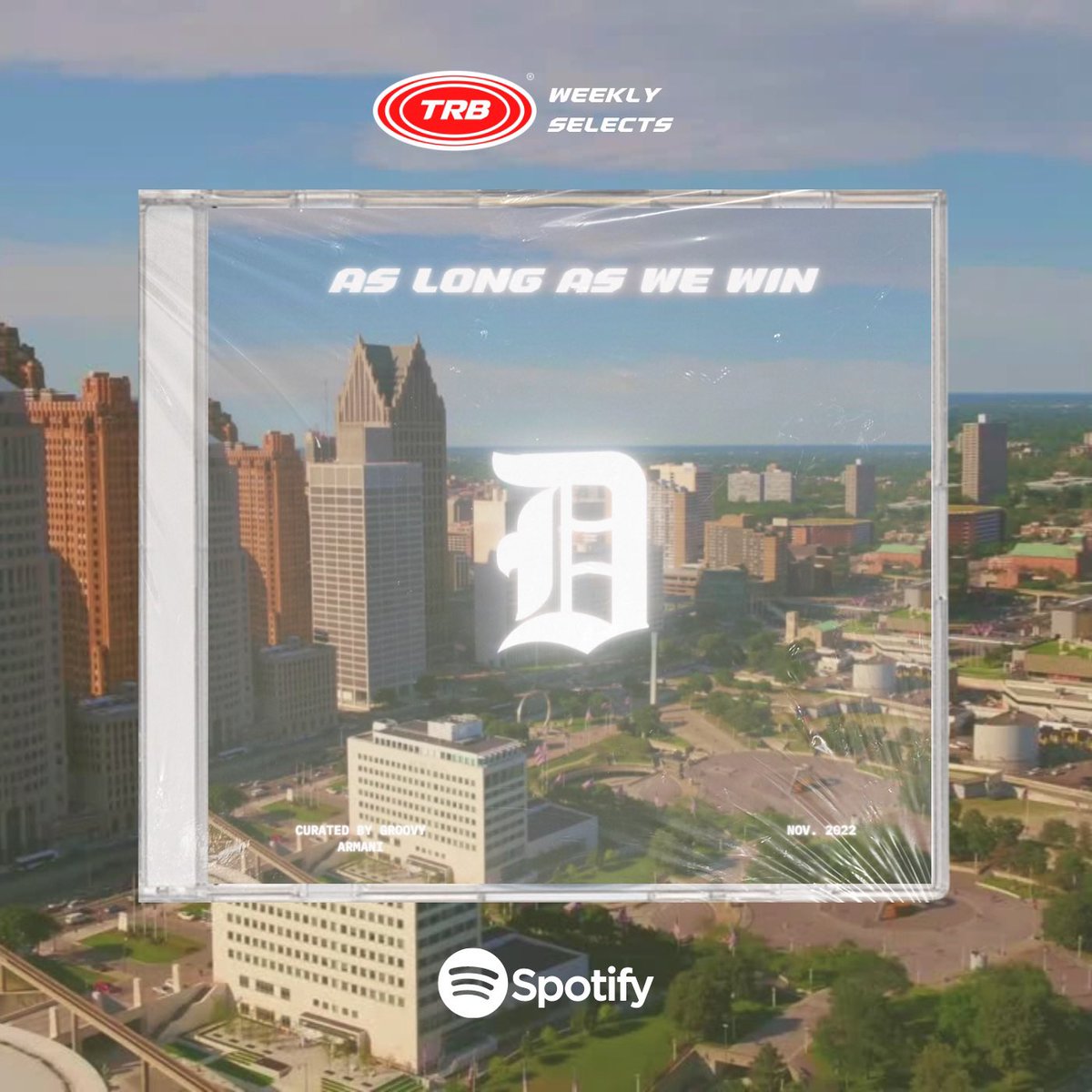 THERADICALBRND's tweet image. As Long As We 🏆 
New playlist curated by @GroovyArmani 
Dedicated to the hometown

open.spotify.com/playlist/6aGp4…