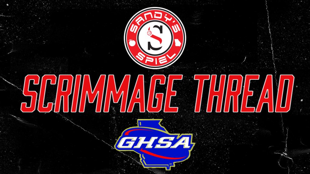 #GHSA Preseason Scrimmage Thread Please share your upcoming scrimmage games below ⬇️