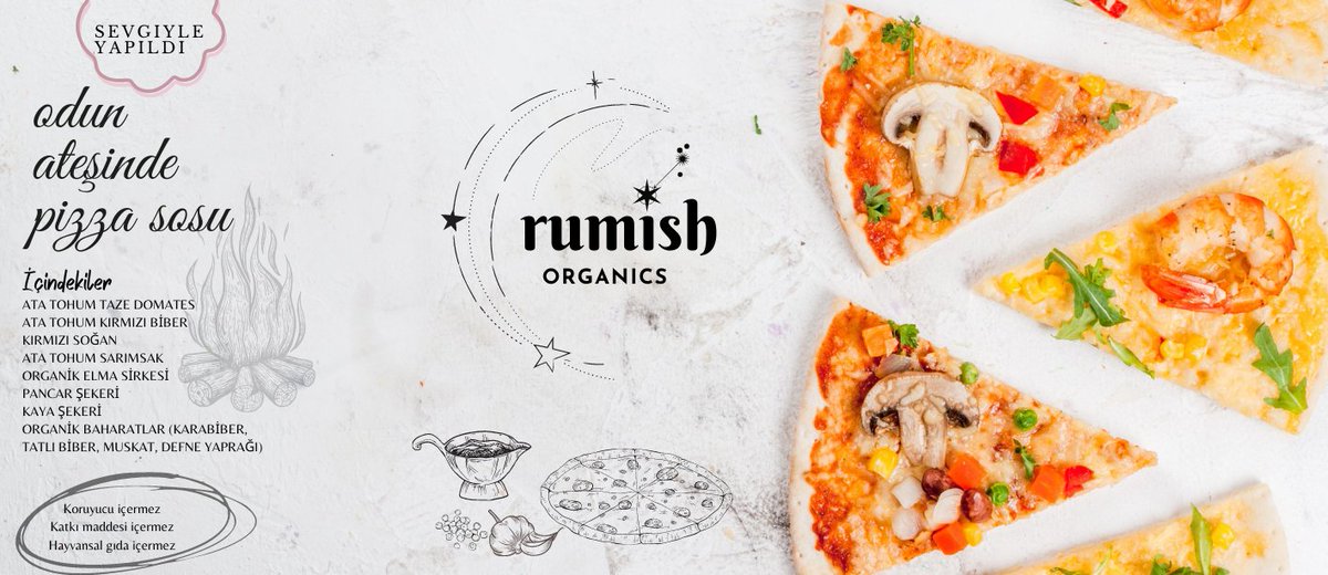 rumishorganics's tweet photo. Odun ateşinde yavaş yavaş pişirdiğimiz atalık tohum mahsüllerimizin ve organik gdosuz ürünlerin harmanından oluşan pizza sosumuzu sizlerle buluşturmaya hazırız. 

Cam kavanozda net gramajı 400 gram olan sosumuzu çocuklar çok beğendiler.

Kargo hariç 2000 $MCL şeklinde satıştadır. https://t.co/k1RpBhPh7w