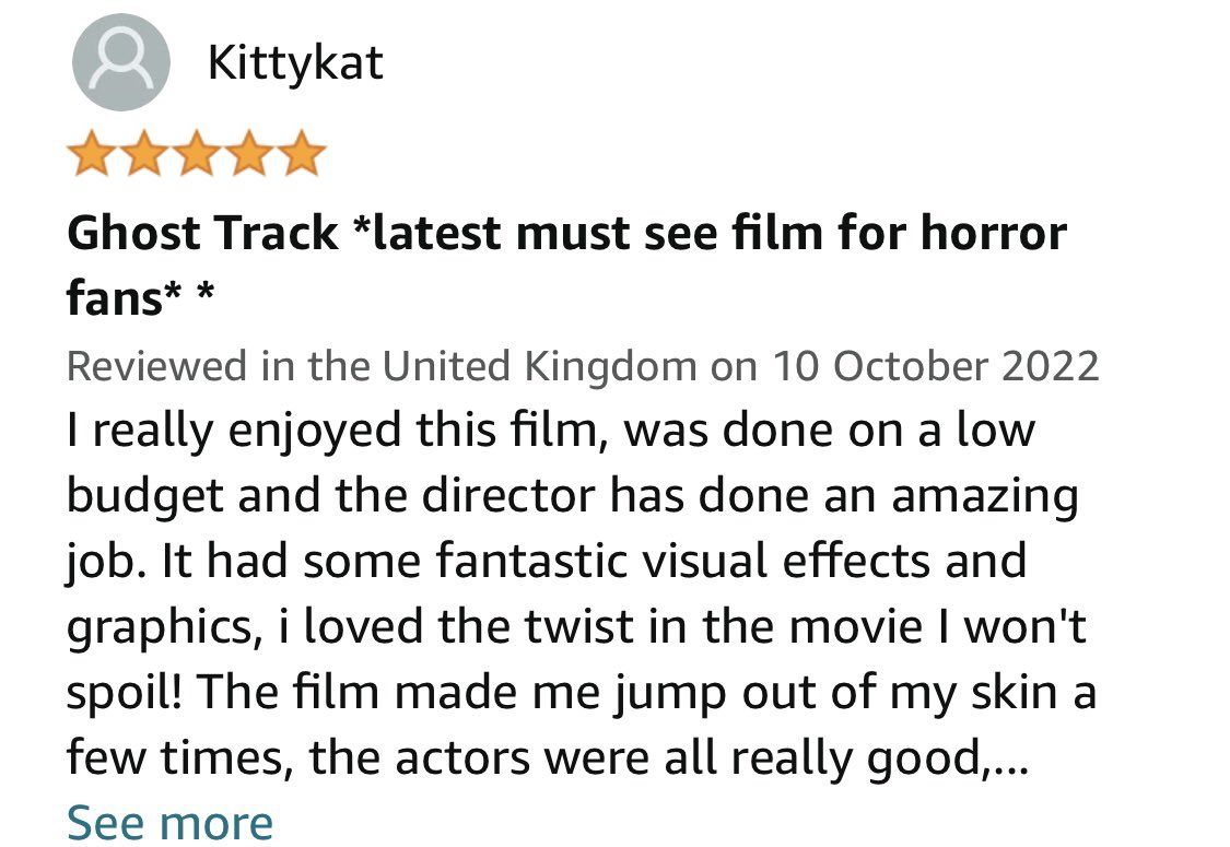 Ghost_Track_UK's tweet photo. TRICK OR…

TREAT yourself to Ghost Track this spooky Halloween 💀👻🎃👇🏻

UK: https://t.co/fMOfweCtpD

USA &amp; REST OF WORLD: https://t.co/v0z55K1jqV

#SupportIndieFilm #UKFilm #HorrorCommunity #HappyHalloween 

IMDb: 7.3/10 https://t.co/mVnAIgV2Bs