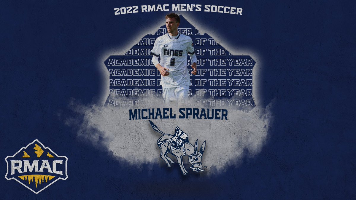 RMAC_SPORTS's tweet photo. Colorado School of Mines' Michael Sprauer headlines the 2⃣0⃣2⃣2⃣ #RMACmsoc All-Academic First Team as the league's Academic Player of the Year!

📰 - https://t.co/zexOGXHOCQ

#HelluvaEngineer | #EverythingElevated https://t.co/2CdT2XO9BZ