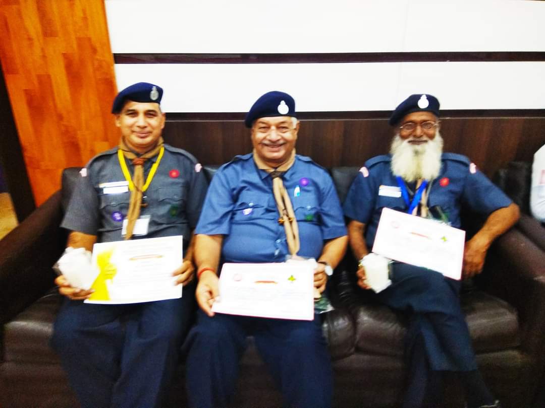 scoutingbytes's tweet photo. Moments with Legends of Scouting #Award_Ceremony
#Vocational_Craft_Course NRBS&G , New Delhi https://t.co/Ep0BSqIOFr